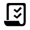 checklist icon illustration